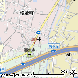 香川県高松市松並町662-1周辺の地図