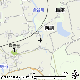 和歌山県橋本市向副249周辺の地図