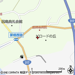 広島県尾道市因島中庄町1962周辺の地図