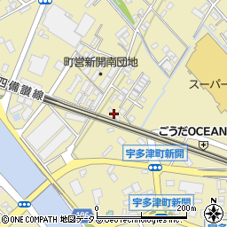 香川県綾歌郡宇多津町2563周辺の地図