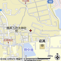 和歌山県橋本市高野口町応其424周辺の地図