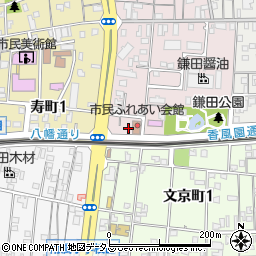 山田水道有限会社周辺の地図