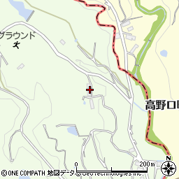 和歌山県伊都郡かつらぎ町中飯降1947周辺の地図