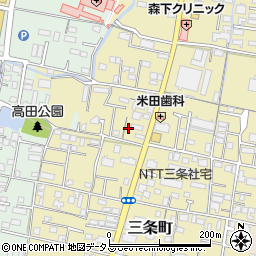 香川県高松市三条町93-14周辺の地図