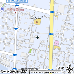福留ハム株式会社　四国営業部周辺の地図
