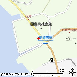 広島県尾道市因島中庄町2024-1周辺の地図