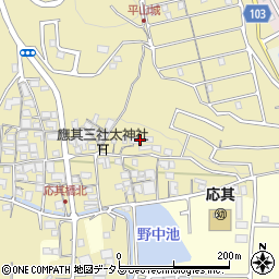 和歌山県橋本市高野口町応其416周辺の地図