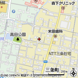 香川県高松市三条町93周辺の地図