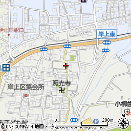 和歌山県橋本市岸上331-1周辺の地図