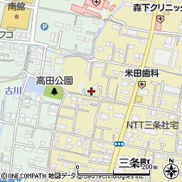 香川県高松市三条町49-3周辺の地図