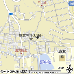 和歌山県橋本市高野口町応其418周辺の地図