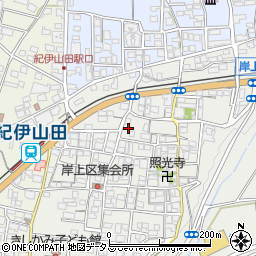 和歌山県橋本市岸上337周辺の地図