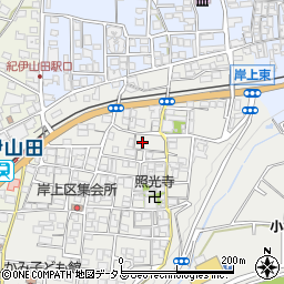 和歌山県橋本市岸上333周辺の地図