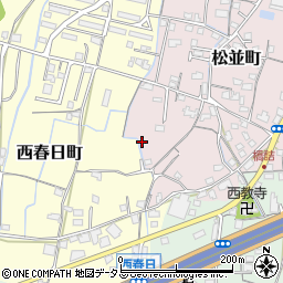 香川県高松市松並町745周辺の地図