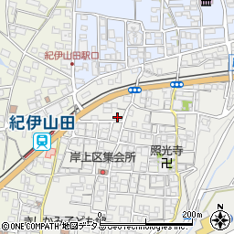 和歌山県橋本市岸上344周辺の地図