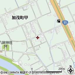 香川県坂出市加茂町甲205-3周辺の地図