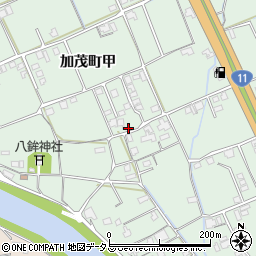 香川県坂出市加茂町甲517周辺の地図