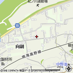 和歌山県橋本市賢堂134周辺の地図