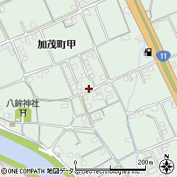香川県坂出市加茂町甲517-4周辺の地図