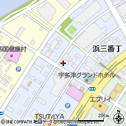 アカシ工具株式会社　宇多津営業所周辺の地図