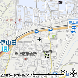 和歌山県橋本市岸上335周辺の地図