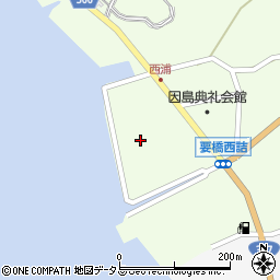 広島県尾道市因島中庄町2076周辺の地図