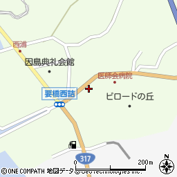 広島県尾道市因島中庄町1978周辺の地図