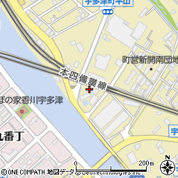 香川県綾歌郡宇多津町2598-7周辺の地図