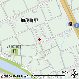 香川県坂出市加茂町甲516周辺の地図