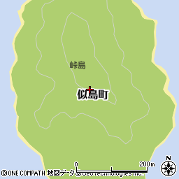 広島県広島市南区仁保町周辺の地図