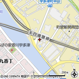 香川県綾歌郡宇多津町2598-8周辺の地図