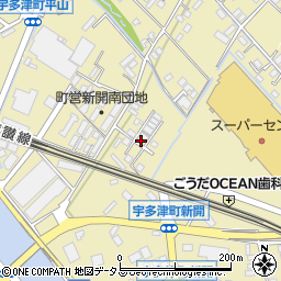 香川県綾歌郡宇多津町新開2556-12周辺の地図