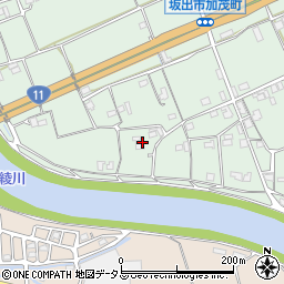 香川県坂出市加茂町甲314周辺の地図