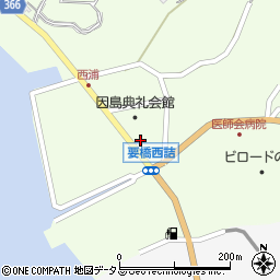 広島県尾道市因島中庄町2026周辺の地図