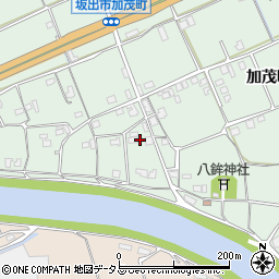 香川県坂出市加茂町甲241周辺の地図
