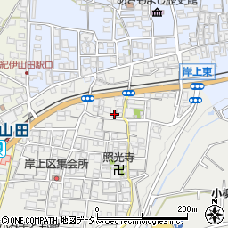 和歌山県橋本市岸上415周辺の地図