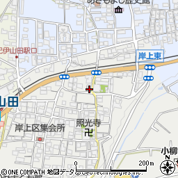 和歌山県橋本市岸上417-1周辺の地図