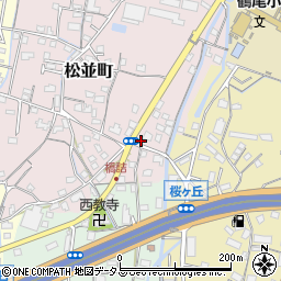 香川県高松市松並町651-5周辺の地図
