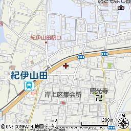 和歌山県橋本市岸上377周辺の地図