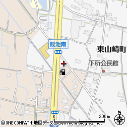 ほっかほっか亭東山崎店周辺の地図