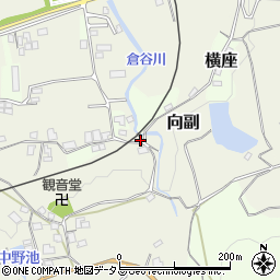 和歌山県橋本市向副190周辺の地図