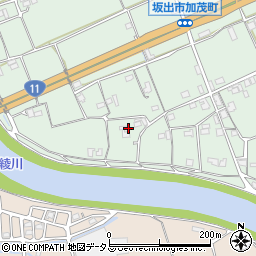 香川県坂出市加茂町甲312周辺の地図