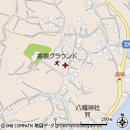 広島県尾道市瀬戸田町高根601周辺の地図