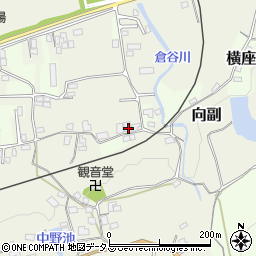 和歌山県橋本市向副185周辺の地図
