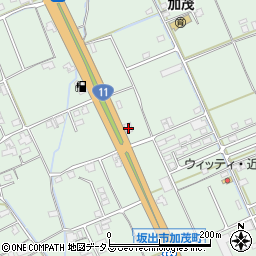 香川県坂出市加茂町甲95周辺の地図