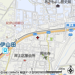 和歌山県橋本市岸上397周辺の地図