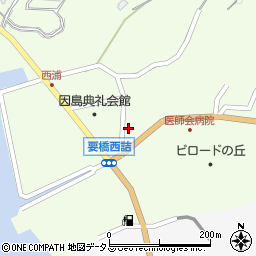 広島県尾道市因島中庄町2428周辺の地図