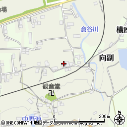 和歌山県橋本市向副182周辺の地図