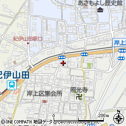 和歌山県橋本市岸上396周辺の地図