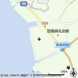 広島県尾道市因島中庄町2077-5周辺の地図